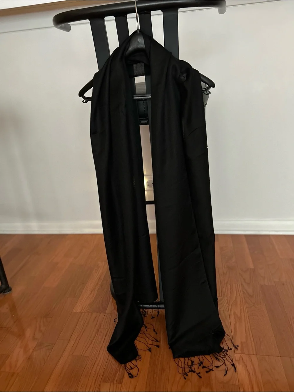 Pashmina Black Women’s Wrap Silk/Cashmere